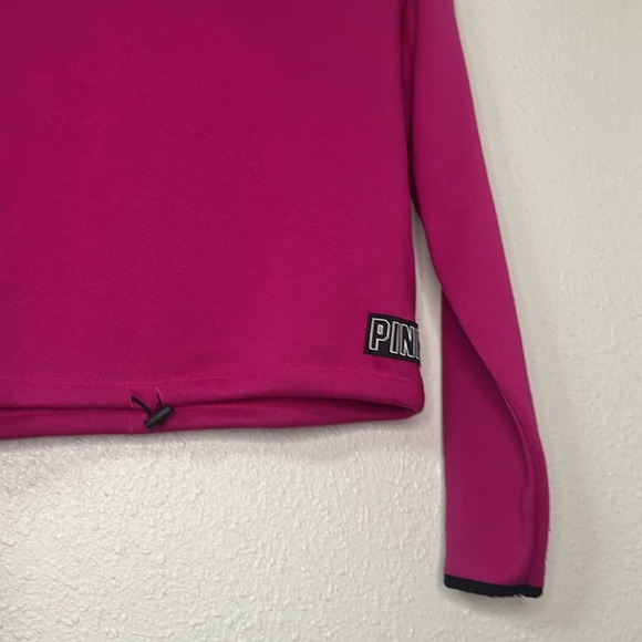 PINK Cropped Hoodie - Picture 3 of 5